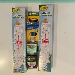 Crayola Colored Pencils and Crayons Variety Pack